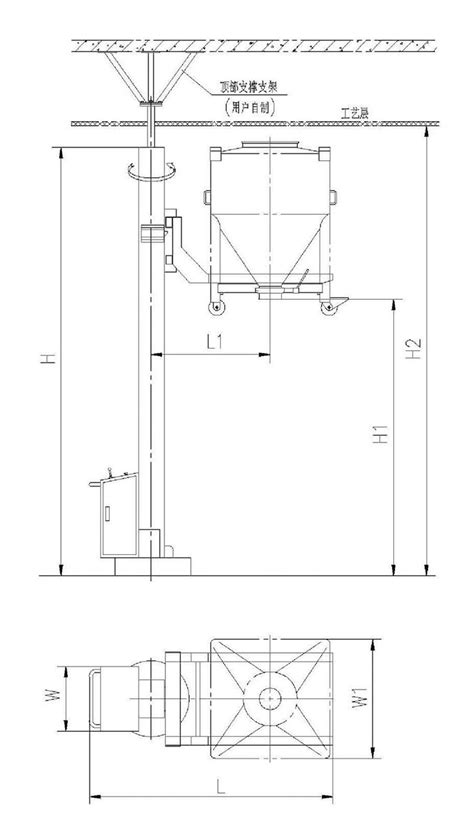 Sld Series Hopper Lifting And Feeding Machine Beite Pharmaceutical