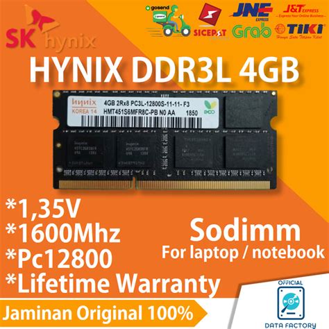 Jual Ram Laptop Hynix Ddr L Gb Sodimm Mhz Pc Ddr Memory