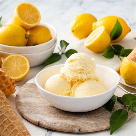 Lemon Sorbet Ice Cream Machine Recipe