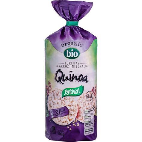 Comprar Organic Bio tortitas de arroz integral con quinoa ecológicas y