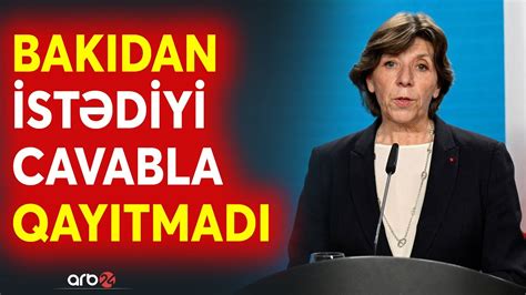 Paşinyanın Fransa cəhdi boşa çıxdı Bakı Makronun adamına son sözünü