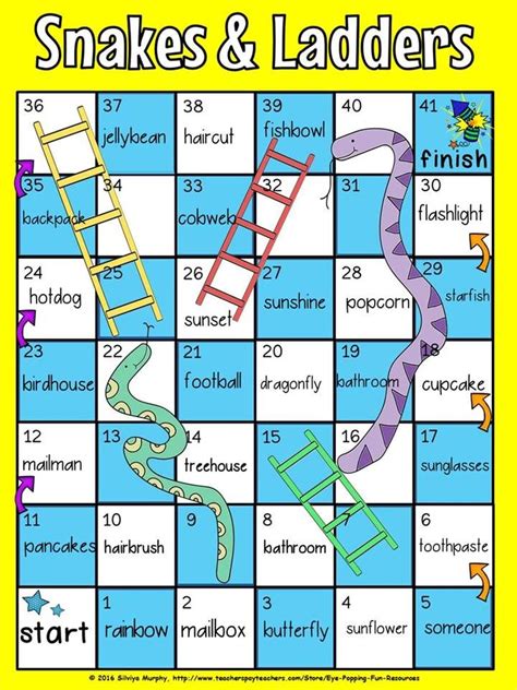 Compound Words Game Of Snakes And Ladders Snakes And Ladders