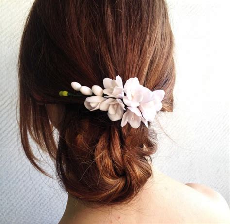 Floral Hair Piece, Wedding Hair Flowers, Hair Flowers For Wedding ...