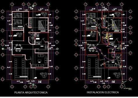 Single Storey House 2d Dwg Full Project For Autocad • Designs Cad