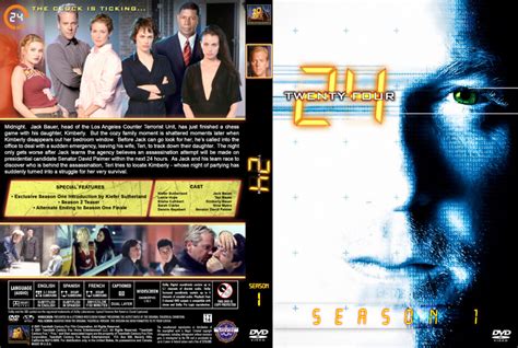 24 - Season 1 dvd cover (2002) R1 Custom