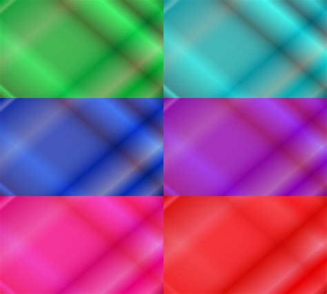 Six Sets Of Light Neon Abstract Background Gradient Shiny Blurry Modern And Colorful Style