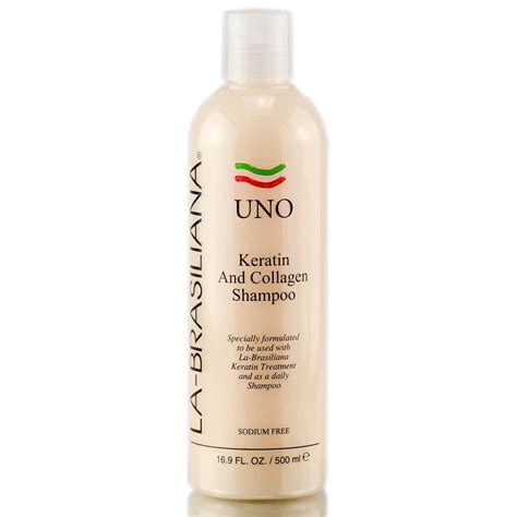 La Brasiliana La Brasiliana Uno Keratin And Collagen Shampoo Size 16