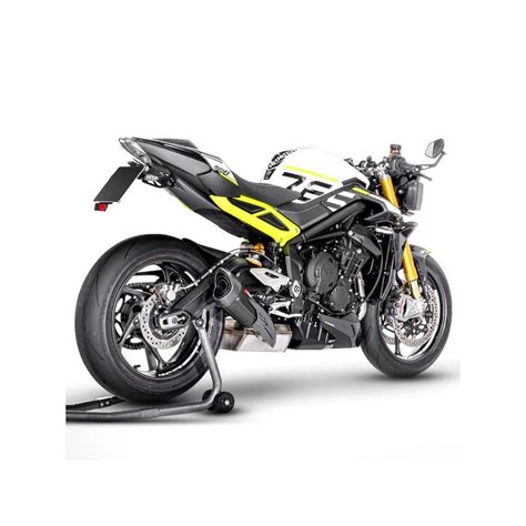 Ligne complète GT ZHD006S10SCR homologuée inox noir ZARD pour Ducati