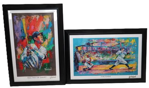 Lot Babe Ruth Limited Edition Winford Lithographs