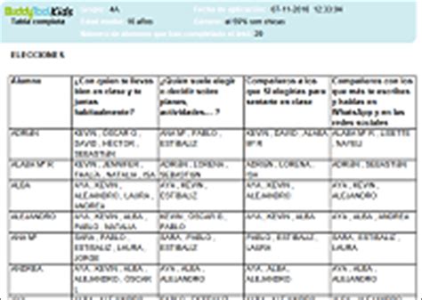 Sociograma Online BuddyTool