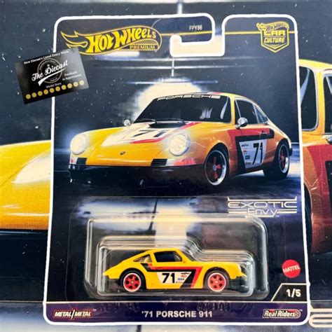HOT WHEELS PREMIUM Porsche Car Culture Exotic Envy Diecast COMBINÉ POSTE EUR