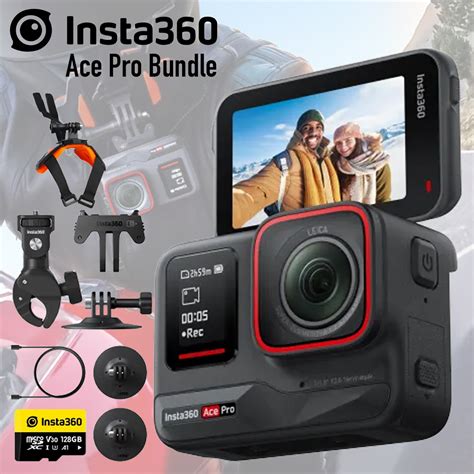 All New 2024 Insta 360 Ace Pro Motorcycle Bundle Apex 66