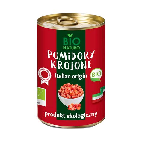 Pomidory Krojone Bio G Bio Naturo Naturo Sklep Empik