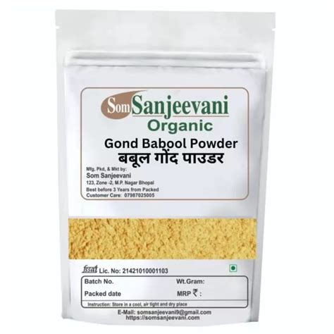 Som Sanjeevani Organic Gond Babool Kikar Gum Powder