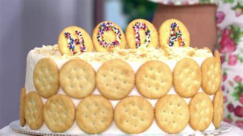 Hoda S Ritz Cracker Cake Recipe