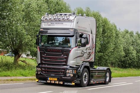 Scania RJL R6 Silver Griffin Roy Van Merode ETS2 Mods