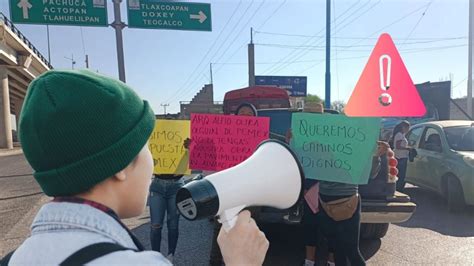 Bloqueo en carretera de Hidalgo tramo Tula Tlahuelilpan quiénes son y