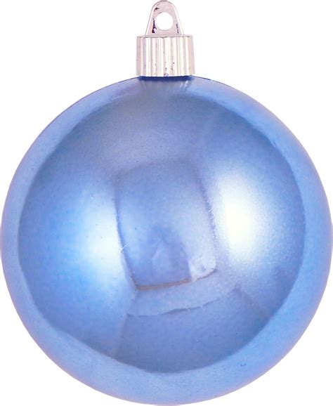 Shatterproof Large Ball Ornament Mm Polar Blue Walmart