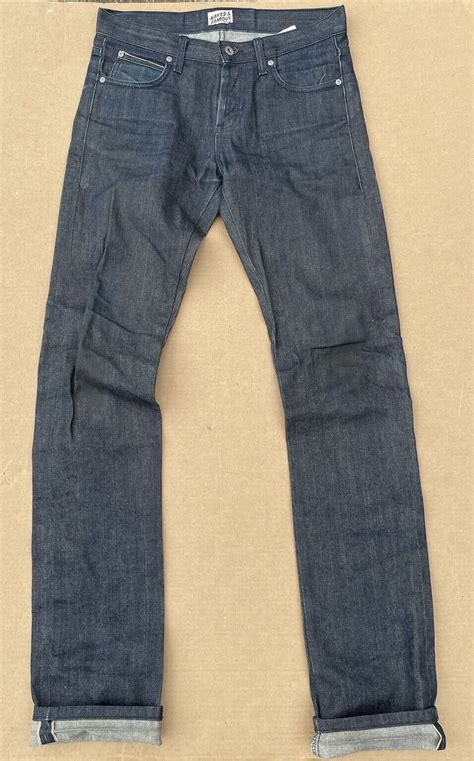 Naked And Famous Skinny Guy Selvedge Jeans Mens Size X Japanese