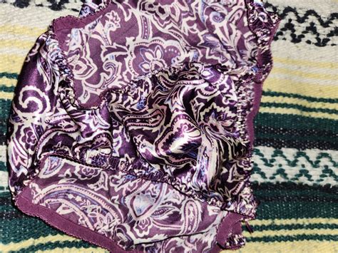 Vintage Delicates Satin String Bikini Panties Ebay