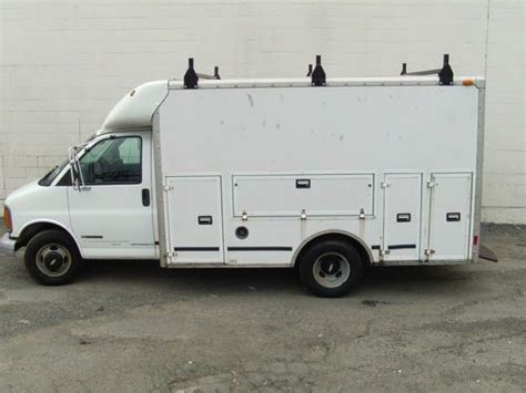 Sell Used 2000 Chevrolet Express G3500 Service Truck Cargo Work Utility