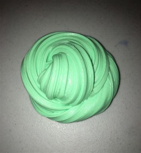 Green Apple Scented Butter Slime Etsy