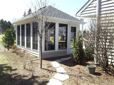 Screen porch from the east | Porch design, Decks and porches, Building