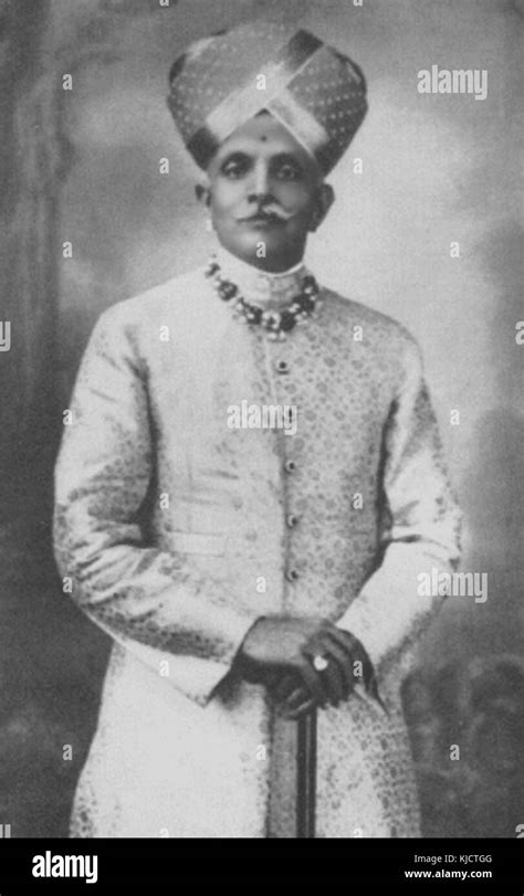 Nalvadi Krishnaraja Wodeyar 1881 1940 Stock Photo - Alamy