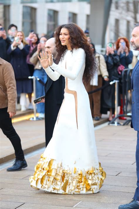 Zendaya Arrives At Dune Part Two Premiere At Josie Robertson Plaza At Lincoln Center In New