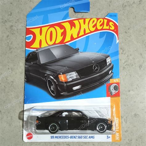 Jual HOT WHEELS HOTWHEELS MERCEDES BENZ SEC AMG HW TURBO BLACK Kota Semarang