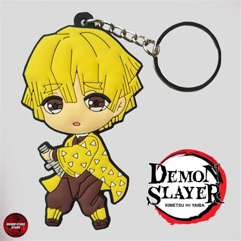 Chaveiro Zenitsu Anime Demon Slayer Shopee Brasil