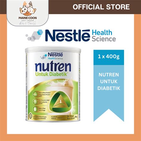 Nutren Diabetik Complete Nutrition Vanilla G Shopee Malaysia