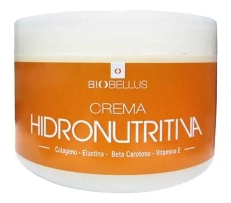 Crema Hidronutritiva Biobellus Corporal Facial X500gr MercadoLibre