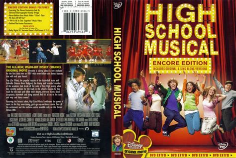 High School Musical - Movie DVD Scanned Covers - 5423High School Musical :: DVD Covers