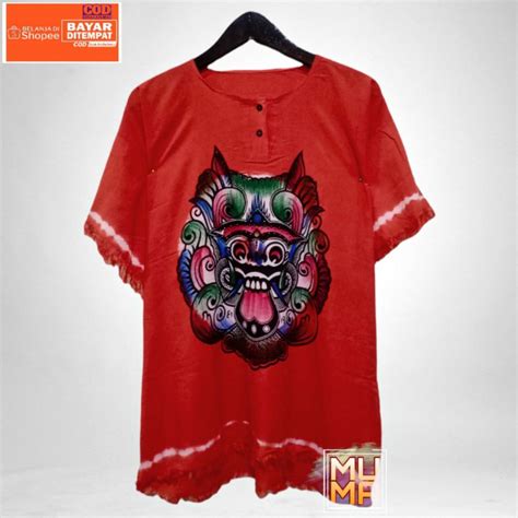 Jual Baju Barong Bali Baju Bali Kaos Bali Baju Pantai Bahan Full