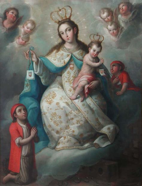 Virgen De La Merced De José De Páez En Museo Blaisten