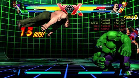 Umvc Hulk Combo Wesker Strider Hiryu Assist Meter