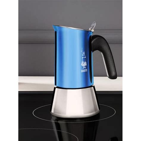 Cafeteira Inox Venus Azul X Caras Bialetti