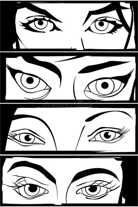 Comic Eyes Drawing ~ Comic Book Eyes Drawing Pic | Bodaswasuas