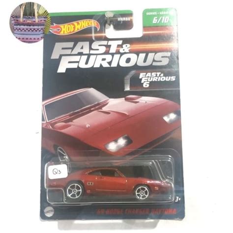 Jual Hot Wheels Fast Furious 69 Dodge Charger Daytona Shopee Indonesia