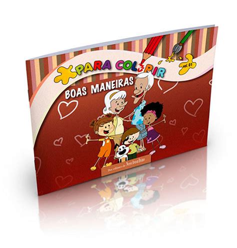 Livro Para Colorir Vol Boas Maneiras P O Di Rio Livros Livraria