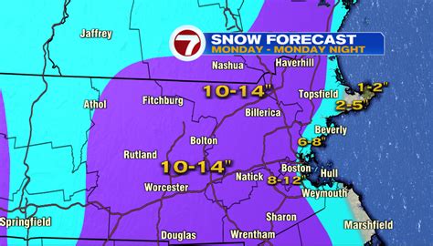 Parts Of Mass Could See More Than A Foot Of Snow As Winter Storm Moves