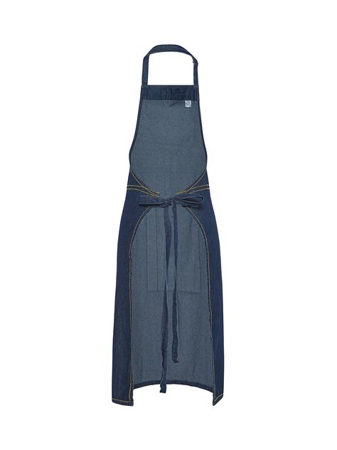 Grembiule Da Cucina In Denim Di Cotone Coin It Coin Ecom