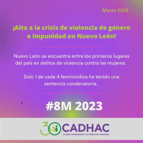 No más impunidad ante la grave crisis de violencia de género en Nuevo