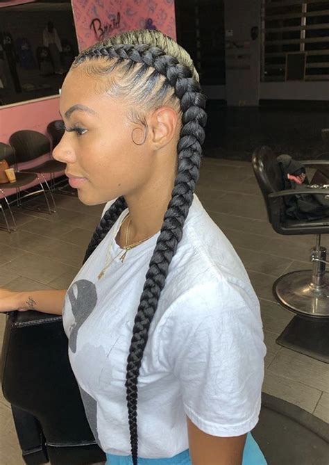 Jaiibabyyyy Two Braid Hairstyles Feed In Braids Hairstyles Braids