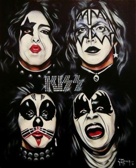 Pin By Pat On Kiss Kiss Rock Bands Kiss Band Kiss Album Covers