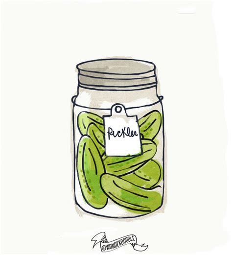 Pickle Drawing at GetDrawings | Free download