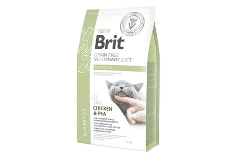Сухой корм для котов с сахарным диабетом Brit GF Veterinary Diets (Брит ...