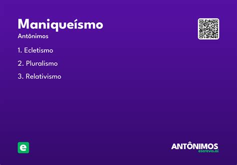 Maniqueismo O Que Significa - Maniqueísmo - Significado e Sinônimo - escreva.ai