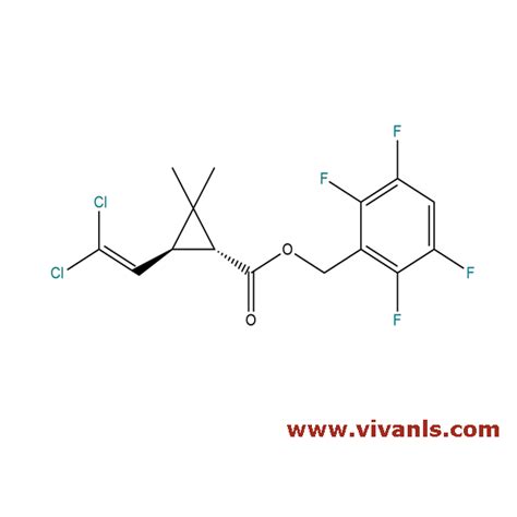 (1R,3S)-3-(2,2-dichloroethenyl)-2,2-dimethylcyclopropanecarboxylic acid ...